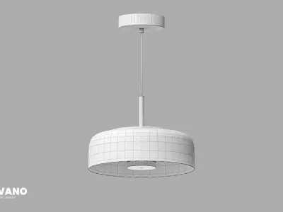 Pendant Lokes Hanging Lamp 3D model