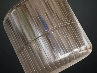 Silver Sci-fi Metal Panel PBR Seamless Texture