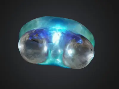 Crystal Tooth 3D model