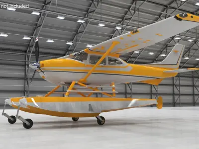  Seaplane with Floats 