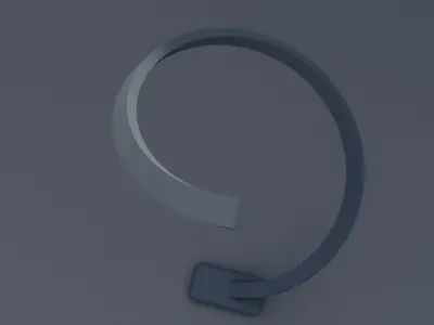 Twist Lamp Free 3D model