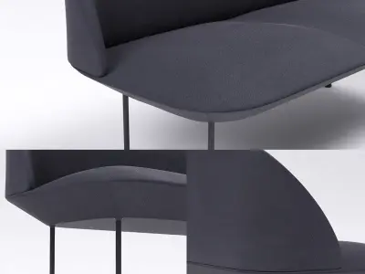 Muuto Oslo Sofa 3D model