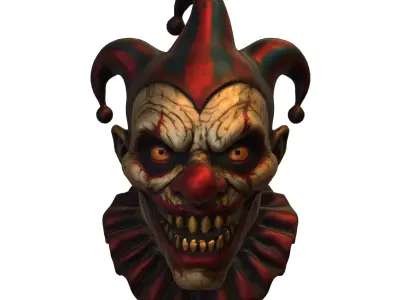 pack masks and monster  3D model