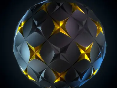 Hard Surface - VOL 05 - Maps - SBsar sci-fi Pattern Texture