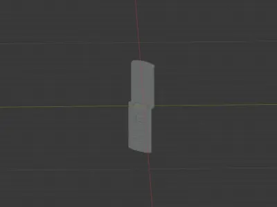 Flip phone old Free low-poly 3D model