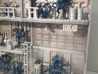 SCI-FI Display cabinet 3D model