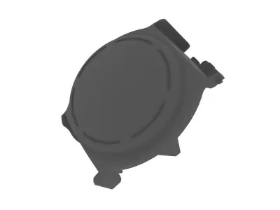 Fog light cover  for the Citroen C3 Mk2 9687573480 LR 3D print model