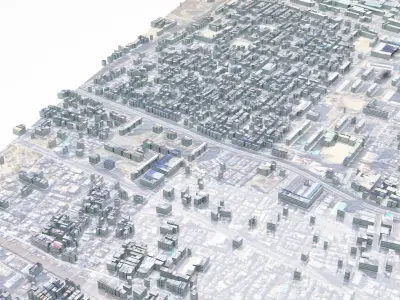 Osaka Japan Free 3D model