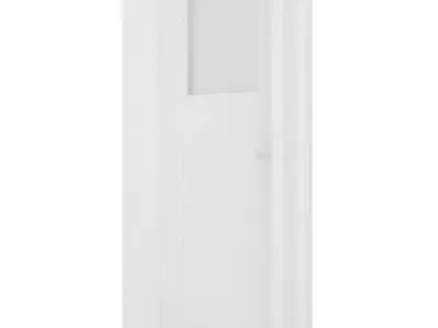 white door 3D model 3D model