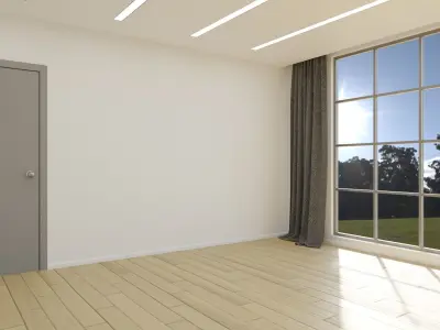 Base Room Interior 3D model