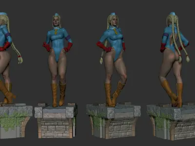 CAMMY 4 CHARACTER BY ESM 3D print model
