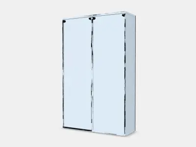 BESTA Storage combination with doors 66 Low-poly 3D model