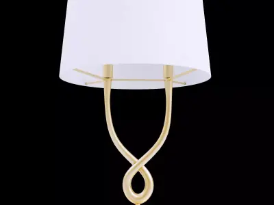 Porta Romana SLB12 - Organic Loop Lamp 3D model