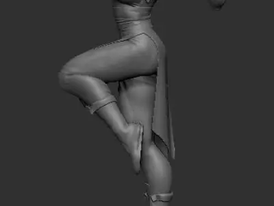 Street fighter Chun li 3D print model