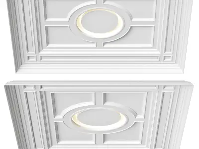 Classic ceiling RJ Easy Design 13 3D model