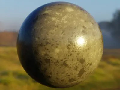 Procedural Smoky Obsidian Marble Shader - 4K PBR Texture Texture