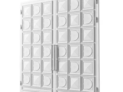 Gate black loft 013 3D model