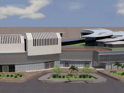 therapeutic center 3D model