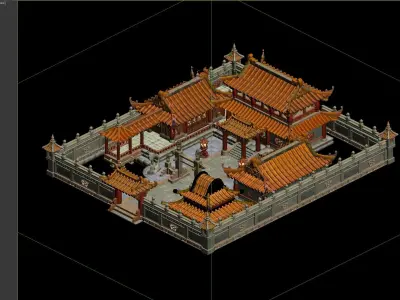 Ancient Architecture 3D model