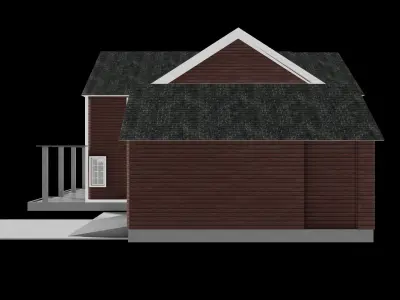 House exterior 1 Low-poly 3D model