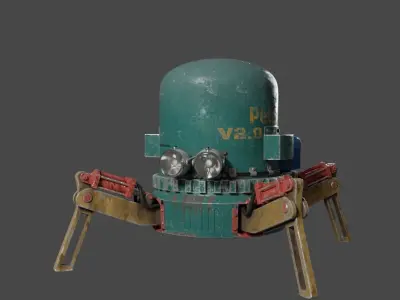 robot Petro 3D model