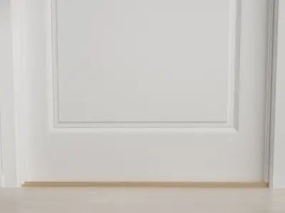 Interior door 01 3D model