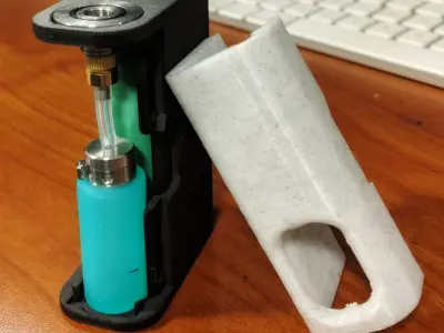Sq1 Squonk Mod - DNA 75 - 1x18650 - Almost no supports 3D print model
