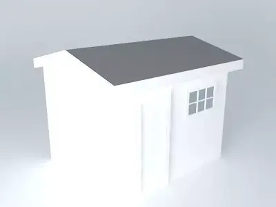 Decochalet 2015 Garden shed 1 245x298 window Free 3D model