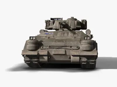 Sci Fi Tank Low-poly 3D model by alpenwolf-96