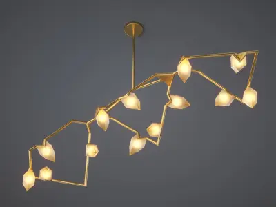 Bec Brittain Seed Chandelier 03 3D model