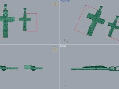 JESUS PENDANT 3D print model