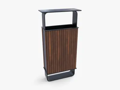 Trash can v9 3D model
