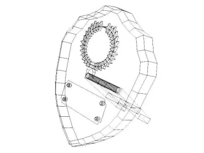 Trophy - Shields 3D model