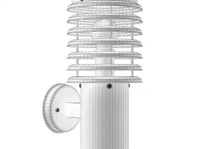 Wall Exterior Lamp 3D Model 3D model