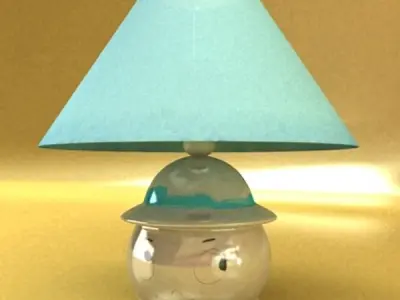 Little Table Lamp 3D model