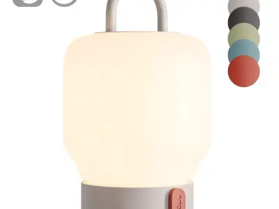 Loome Cloudy table lamp by Kooduu 3D model