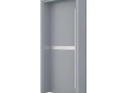 Metal Front Door 3D model