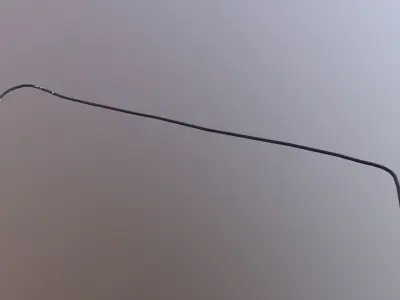 Wire 3D Model Low-poly 3D model