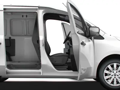 Mercedes Benz Citan SWB Tailgate HQ Interior 2025 3D model