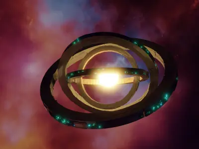 Dyson Sphere 3D model