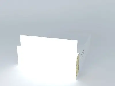 Bedroom using Thorn light fittings and Bene Furniture Free 3D model