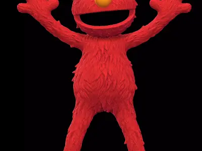 Elmo - Sesame street 3D print model