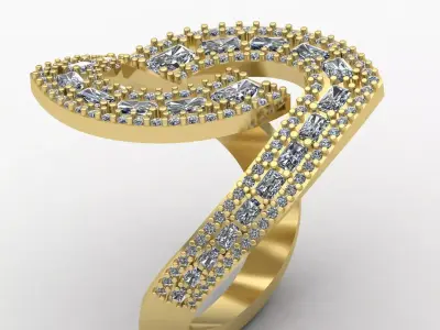 Eclipse Ring 3D print model