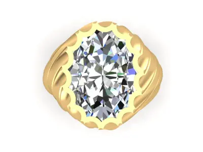 Jewelry ring 219 3D print model purchase