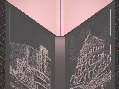 3D Historical Lamp shade Free 3D print model