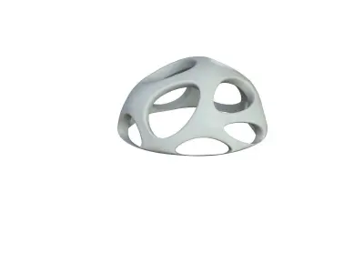 SciFi Cube Object No 55747 Low Poly Shape Low-poly 3D model