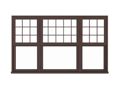 Wooden Window 18 3D model