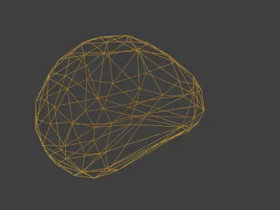 Low Poly Rock 15 Free low-poly 3D model