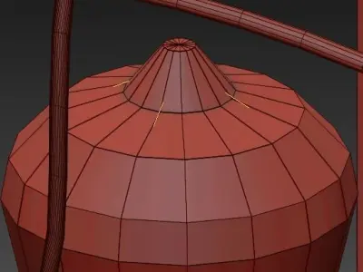 Grinder Floor Loft Industrial Mill 3D model