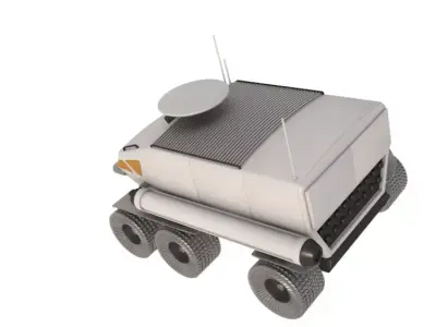 Luna Cruiser 3D model